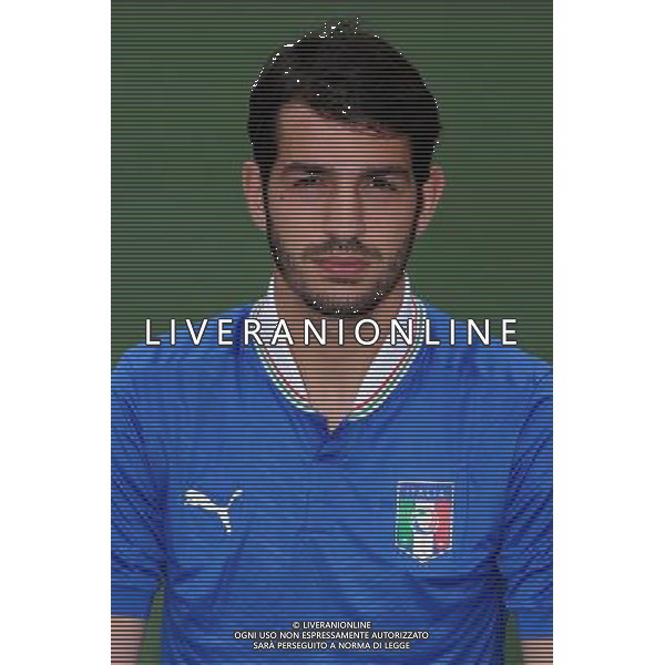 Campionati Europei UEFA Under 21 Ritiro Nazionale Italiana Carnago (VA) - 28.05.2013 Foto di Gruppo e Testine Italia U21 Nella Foto:Saponara Riccardo /Ph.Vitez-Ag. Aldo Liverani