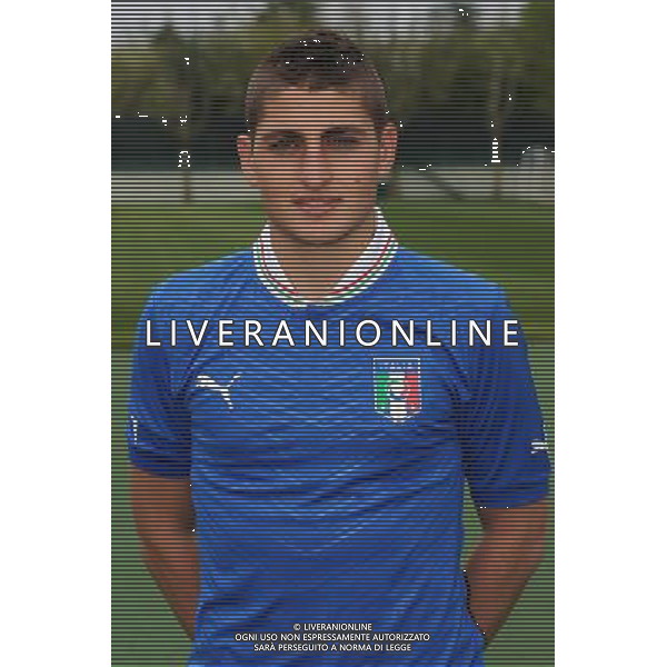 Campionati Europei UEFA Under 21 Ritiro Nazionale Italiana Carnago (VA) - 28.05.2013 Foto di Gruppo e Testine Italia U21 Nella Foto:Verratti Marco /Ph.Vitez-Ag. Aldo Liverani