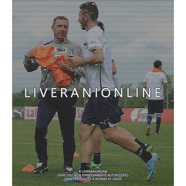 Campionati Europei UEFA Under 21 Ritiro Nazionale Italiana Carnago (VA) - 28.05.2013 Allenamento Nella Foto:mangia marrone /Ph.Vitez-Ag. Aldo Liverani