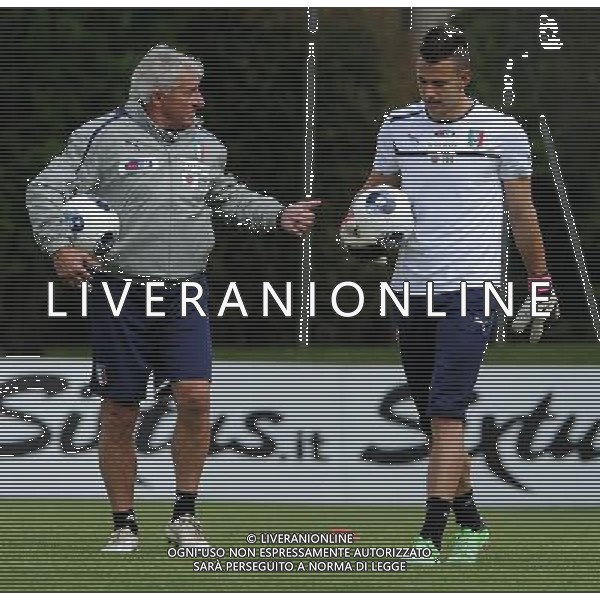 Campionati Europei UEFA Under 21 Ritiro Nazionale Italiana Carnago (VA) - 28.05.2013 Allenamento Nella Foto:castellini leali /Ph.Vitez-Ag. Aldo Liverani