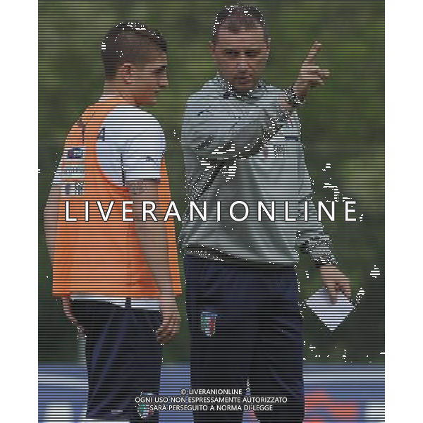 Campionati Europei UEFA Under 21 Ritiro Nazionale Italiana Carnago (VA) - 28.05.2013 Allenamento Nella Foto:mangia-verratti /Ph.Vitez-Ag. Aldo Liverani