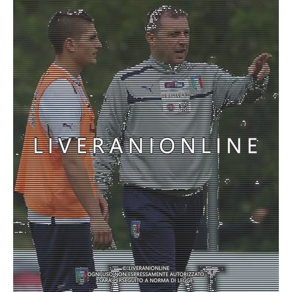 Campionati Europei UEFA Under 21 Ritiro Nazionale Italiana Carnago (VA) - 28.05.2013 Allenamento Nella Foto:mangia-verratti /Ph.Vitez-Ag. Aldo Liverani