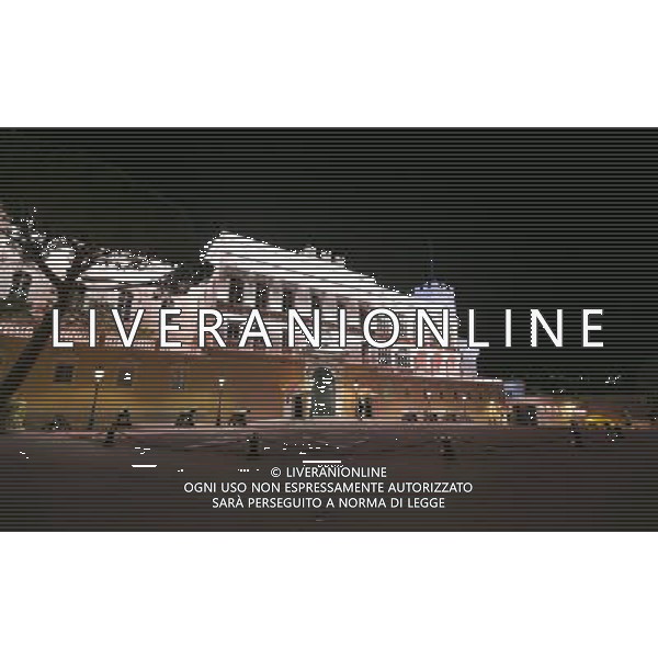 Monaco Grand Prix 2013, Der Palast bei Nacht, The Palace at Night ©Photoshot/AGENZIA ALDO LIVERANI SAS-ITALY ONLY - EDITORIAL USE ONLY