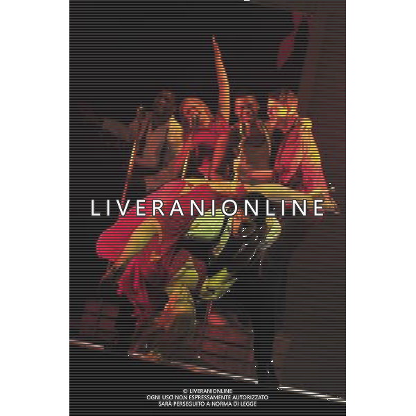 (130528) -- SINGAPORE, May 28, 2013 () -- Artists perform the musical \'Dirty Dancing\' at Singapore\'s Marina Bay Sands Theatre, May 28, 2013. (/Then Chih Wey) (bxq) ©photoshot/AGENZIA ALDO LIVERANI SAS - ITALY ONLY - Artisti ballerini e danzatori si esibiscono nel musical \'Dirty Dancing\' a Marina Bay Sands Theatre di Singapore, 28 maggio 2013.