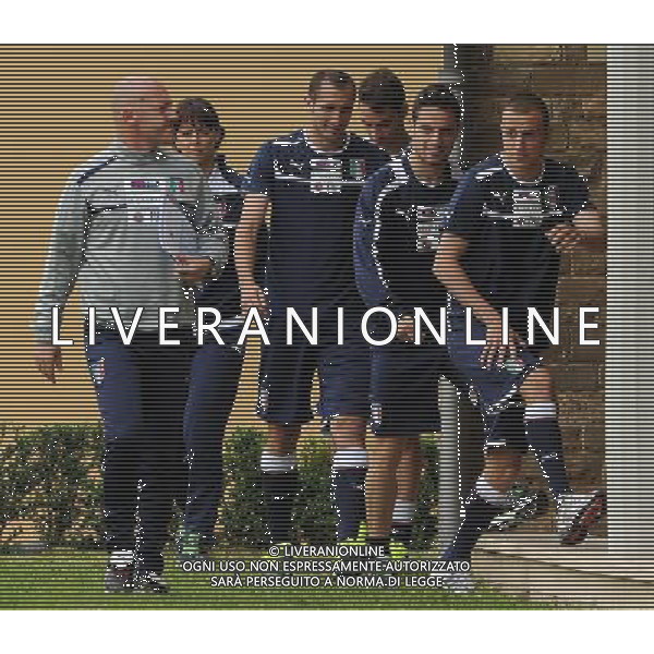 Raduno Nazionale Italiana Firenze - 29.05.2013 Allenamento Nella Foto:antonelli bonaventura chiellini /Ph.Vitez-Ag. Aldo Liverani