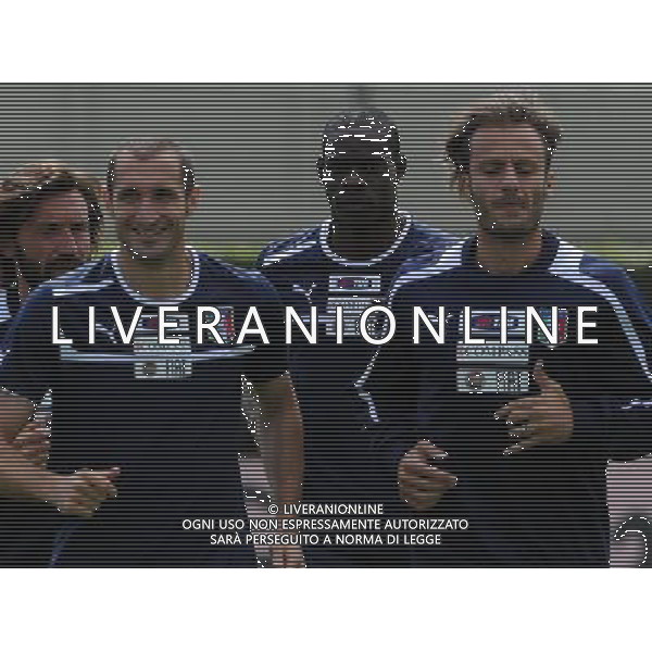 Raduno Nazionale Italiana Firenze - 29.05.2013 Allenamento Nella Foto:balotelli-pirlo-chiellini-gilardino /Ph.Vitez-Ag. Aldo Liverani