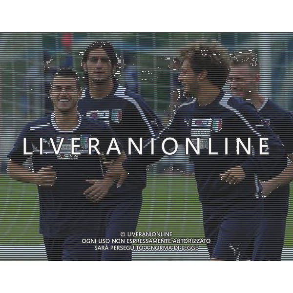 Raduno Nazionale Italiana Firenze - 29.05.2013 Allenamento Nella Foto:diamanti scherza con giovinco /Ph.Vitez-Ag. Aldo Liverani