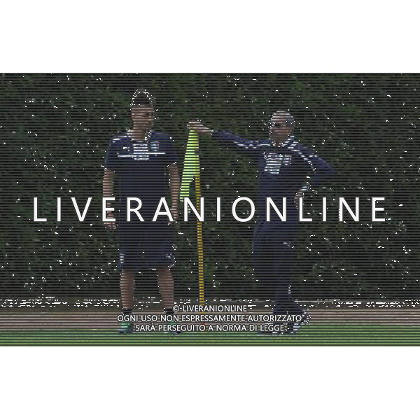 Raduno Nazionale Italiana Firenze - 29.05.2013 Allenamento Nella Foto:el shaarawy prova in allenamento sotto gli occhi del dottor castellacci /Ph.Vitez-Ag. Aldo Liverani