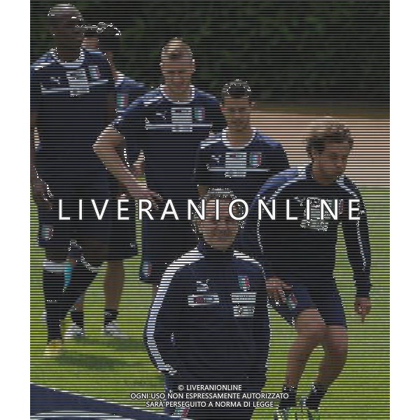 Raduno Nazionale Italiana Firenze - 29.05.2013 Allenamento Nella Foto:prandelli cesare /Ph.Vitez-Ag. Aldo Liverani