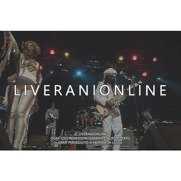 Chic performing at The Ritz, Manchester, England on 29th May 2013. Nile Rodgers, guitar / vocals. AG ALDO LIVERANI S A S ONLY ITALY