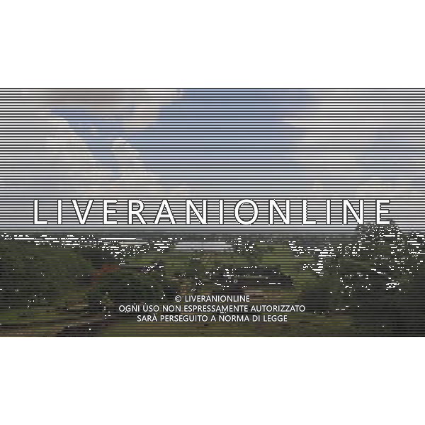 (130529) -- CHAMPASAK, May 29, 2013 () -- Photo taken on May 28, 2013 shows the Vat Phou Temple Complex, in Champasak in southern Laos. The UNESCO\'s World Heritage Vat Phou and Associated Ancient Settlements within the Champasak Cultural Landscape is currently under a joint conservation and restoration project by India, Italy, France and Laos. (/Rong Zhongxia) (zw) AG ALDO LIVERANI SAS ONLY ITALY