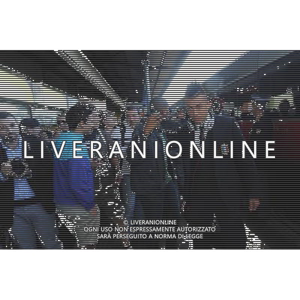 L\'ARRIVO DEI CALCIATORE DELLA NAZIONALE ITALIANA DI CALCIO ALLA STAZIONE DI BOLOGNA 30 MAGGIO 2013 NELLA FOTO EL SHAARAWY ©SCHICCHI/AGENZIA ALDO LIVERANI SAS