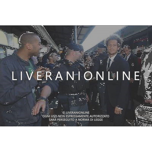 L\'ARRIVO DEI CALCIATORE DELLA NAZIONALE ITALIANA DI CALCIO ALLA STAZIONE DI BOLOGNA 30 MAGGIO 2013 NELLA FOTO DIAMANTI ©SCHICCHI/AGENZIA ALDO LIVERANI SAS