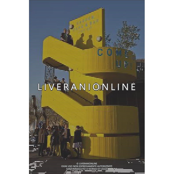 Colourful Cafe/Bar, The Southbank, London, England AG ALDO LIVERANI S A S ONLY ITALY