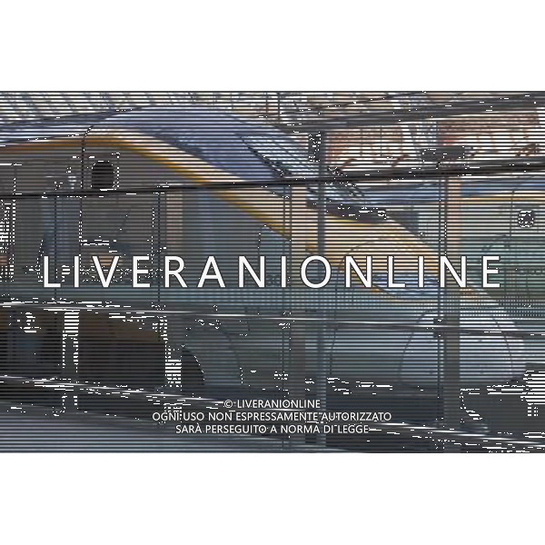 Eurostar Train, St Pancras International Train Station, London, England AG ALDO LIVERANI S A S ONLY ITALY