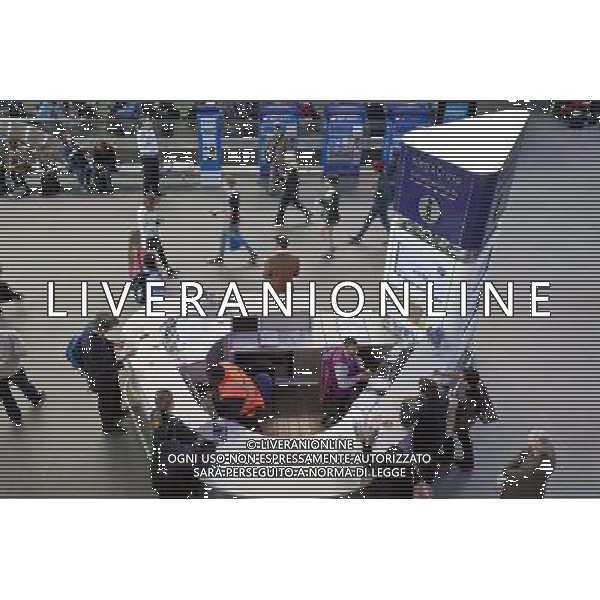 Information Desk, King\'s Cross Station, London, England AG ALDO LIVERANI S A S ONLY ITALY