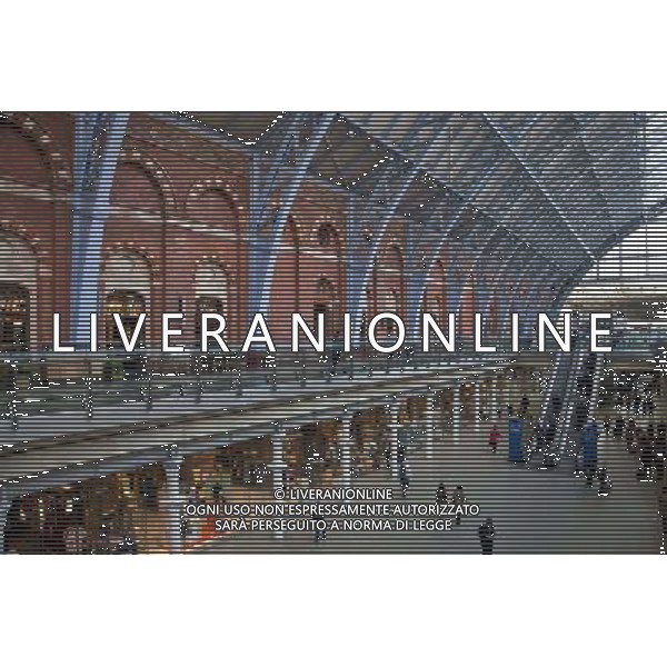 St Pancras International Train Station, London, England AG ALDO LIVERANI S A S ONLY ITALY