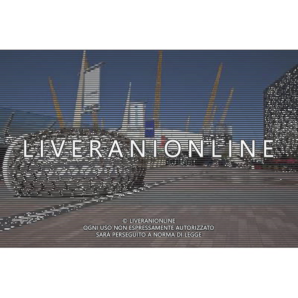 The O2 arena and Ravensbourne College, , Greenwich Peninsula, London, England AG ALDO LIVERANI S A S ONLY ITALY