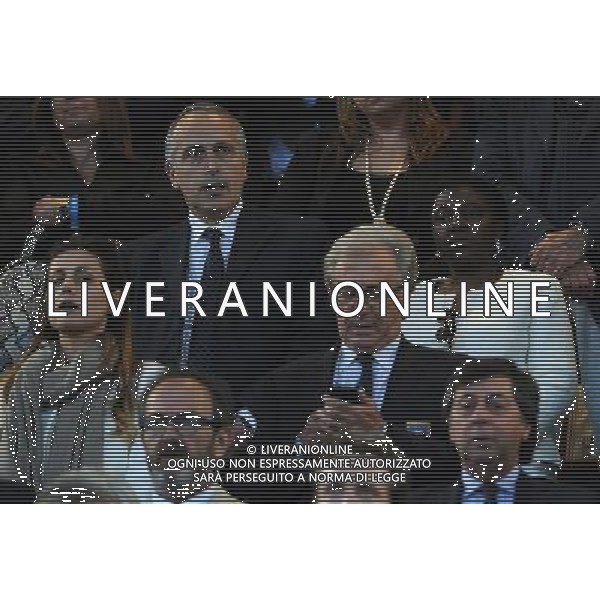 Gara Amichevole Bologna - 31.05.2013 Italia-San Marino Nella Foto:il ministro kyenge insieme ad abete /Ph.Vitez-Ag. Aldo Liverani