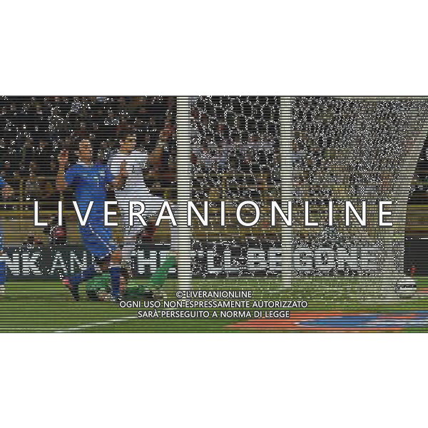 Gara Amichevole Bologna - 31.05.2013 Italia-San Marino Nella Foto:aquilani gol /Ph.Vitez-Ag. Aldo Liverani