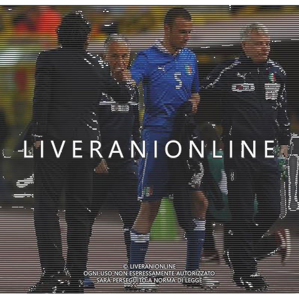 Gara Amichevole Bologna - 31.05.2013 Italia-San Marino Nella Foto:Antonelli Luca-Prandelli Cesare /Ph.Vitez-Ag. Aldo Liverani