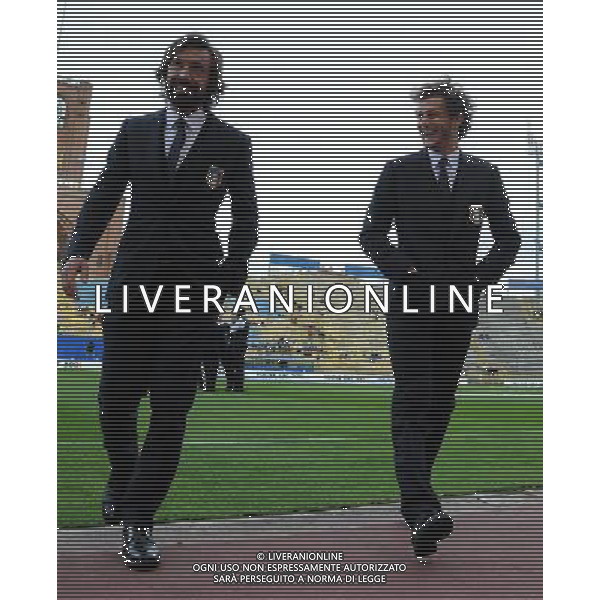 Gara Amichevole Bologna - 31.05.2013 Italia-San Marino Nella Foto:Pirlo Andrea-Diamanti Alessandro /Ph.Vitez-Ag. Aldo Liverani