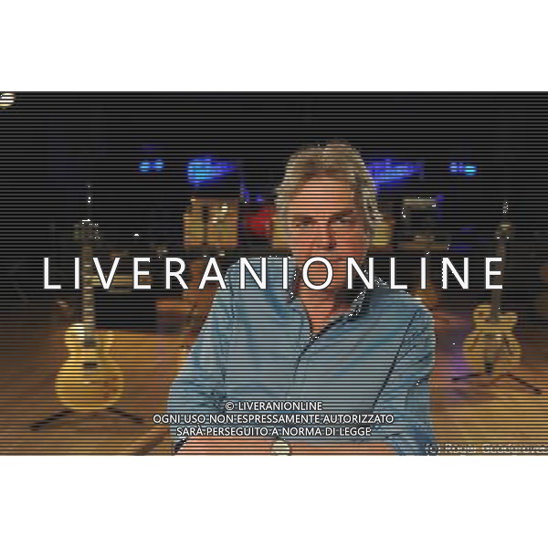 Mark Ellen My Vintage for Vintage TV at Gibson Guitar Studio AG ALDO LIVERANI SAS ONLY ITALY