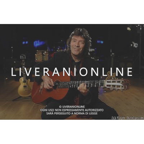 Steve Hackett My Vintage for Vintage TV at Gibson Guitar Studio AG ALDO LIVERANI SAS ONLY ITALY