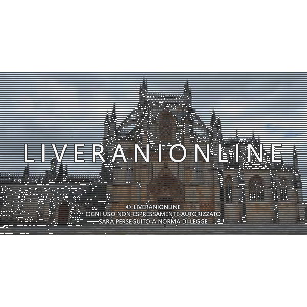 (130531) -- LISBON, May 31, 2013 () -- Photo taken on May 29, 2013 shows the Monastery of Batalha in Batalha, central Portugal. The Monastery of Batalha is one of the best and original examples of Late Gothic architecture in Portugal, intermingled with the Manueline style. It was built to commemorate the victory of the Portuguese over the Castilians at the battle of Aljubarrota in 1385. The Monastery of Alcobaca was listed by the UNESCO as a world heritage site in 1983. (/Zhang Liyun) (yc) AG ALDO LIVERANI S A S ONLY ITALY