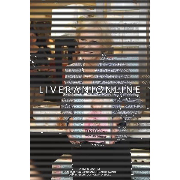 Mary Berry makes a personal appearance at Harrods Gourmet Cookshop to sign copies of her latest recipe book Mary Berry\'s Cookery Course AG ALDO LIVERANI S A S ONLY ITALY