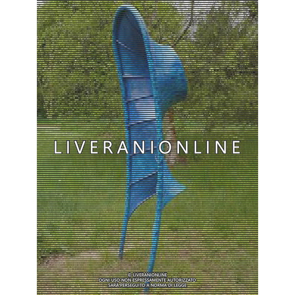 Cathedra Superficiem by Stepehn Towns - Art In The Garden 2013 at The Sir Harold Hillier Gardens Romsey Hampshire England ©Photoshot/Ag. Aldo Liverani s.a.s.-Only Italy-Editorial Use Only