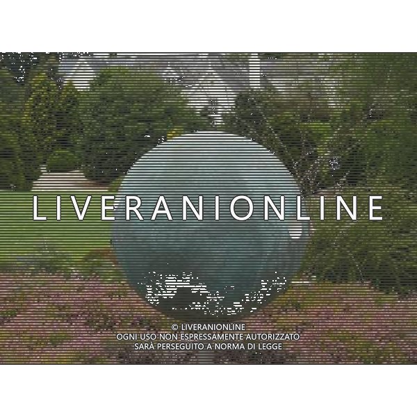 Planet by Lawrie Simenson - Art In The Garden 2013 at The Sir Harold Hillier Gardens Romsey Hampshire England ©Photoshot/Ag. Aldo Liverani s.a.s.-Only Italy-Editorial Use Only