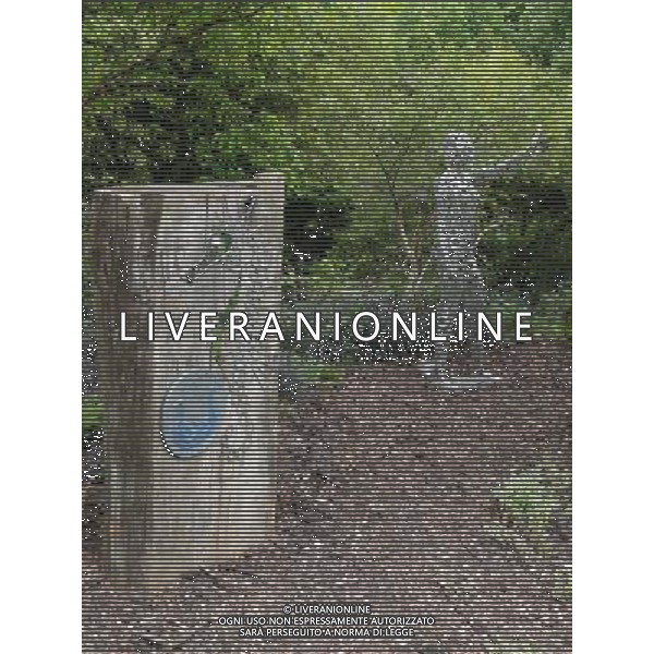 Seahorse by Daren Greenhow - Art In The Garden 2013 at The Sir Harold Hillier Gardens Romsey Hampshire England ©Photoshot/Ag. Aldo Liverani s.a.s.-Only Italy-Editorial Use Only