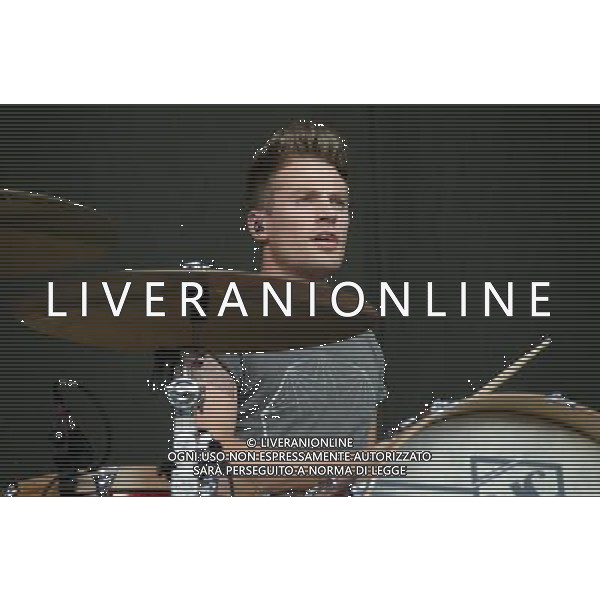 Andy Pitts of Lawson performing at the Allstarz Summer Party at the Madejski Stadium, Reading, Berkshire. 1st June 2013. ©PHOTOSHOT/AGENZIA ALDO LIVERANI SAS - ITALY ONLY - EDITORIAL USE ONLY ©Photoshot/Ag. Aldo Liverani s.a.s.-Only Italy-Editorial Use Only