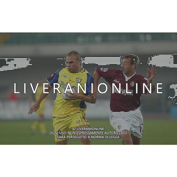 CHIEVO-TORINO COPPA ITALIA TIM CUP 29/09/04 NELLA FOTO TIRIBOCCHI STOPPA CON LA MANO IL PALLONE PRIMA DI FARE IL GOL CHE VERRA\' CONVALIDATO ANCHE DOPO LE PROTESTE FOTO PAOLA GARBUIO/AGENZIA ALDO LIVERANI