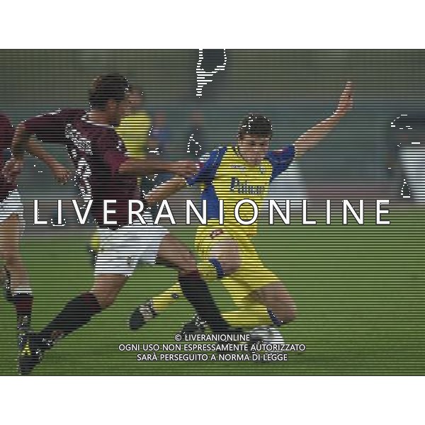 CHIEVO-TORINO COPPA ITALIA TIM CUP 29/09/04 NELLA FOTO SUCCI E GIACCHETTA FOTO PAOLA GARBUIO/AGENZIA ALDO LIVERANI