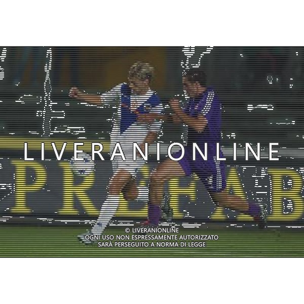 BRESCIA-FIORENTINA COPPA ITALIA TIM CUP 29/09/04 NELLA FOTO CHIELLINI FOTO FILIPPO VENEZIA/AGENZIA ALDO LIVERANI