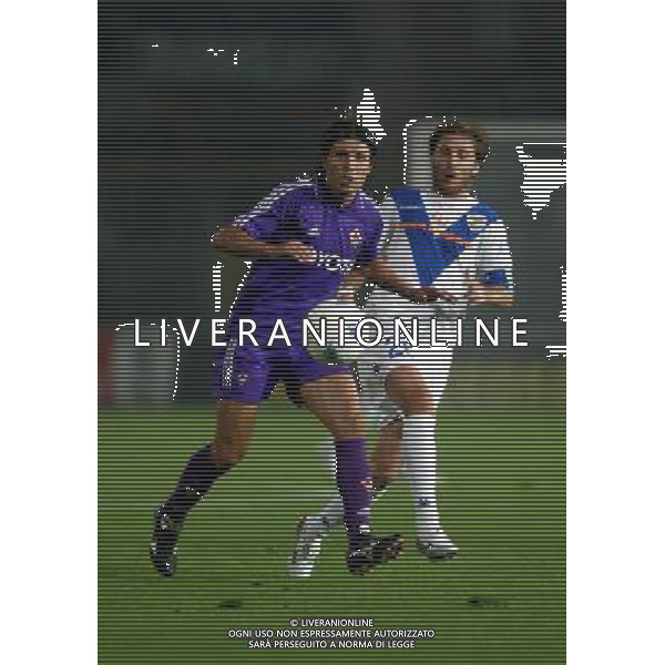 BRESCIA-FIORENTINA COPPA ITALIA TIM CUP 29/09/04 NELLA FOTO FONTANA E BACHINI FOTO FILIPPO VENEZIA/AGENZIA ALDO LIVERANI