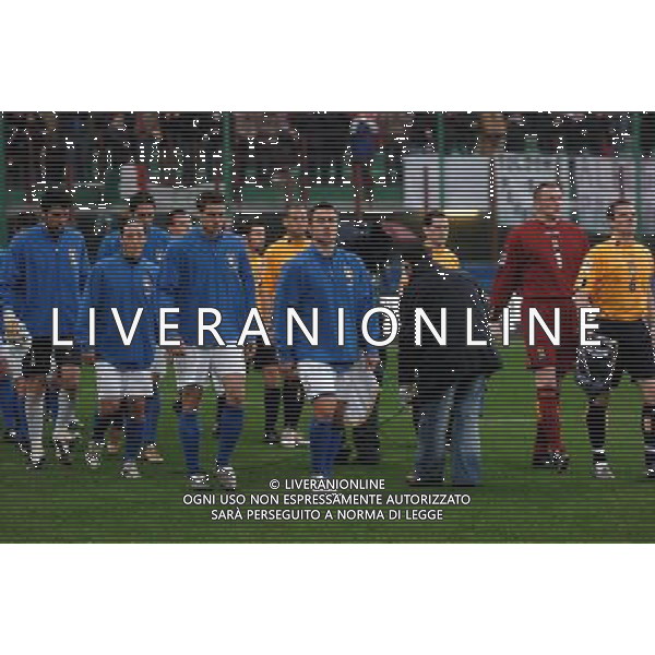 MILANO,26-03-05 DFP/FOTO GIORGIO RAVEZZANI ITALIA-SCOZIA: NAZIONALE ITALIANA AG ALDO LIVERANI S A S