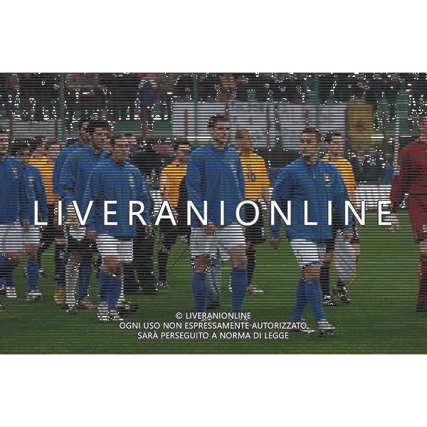 MILANO,26-03-05 DFP/FOTO GIORGIO RAVEZZANI ITALIA-SCOZIA: NAZIONALE ITALIANA AG ALDO LIVERANI S A S