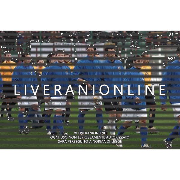 MILANO,26-03-05 DFP/FOTO GIORGIO RAVEZZANI ITALIA-SCOZIA: NAZIONALE ITALIANA AG ALDO LIVERANI S A S