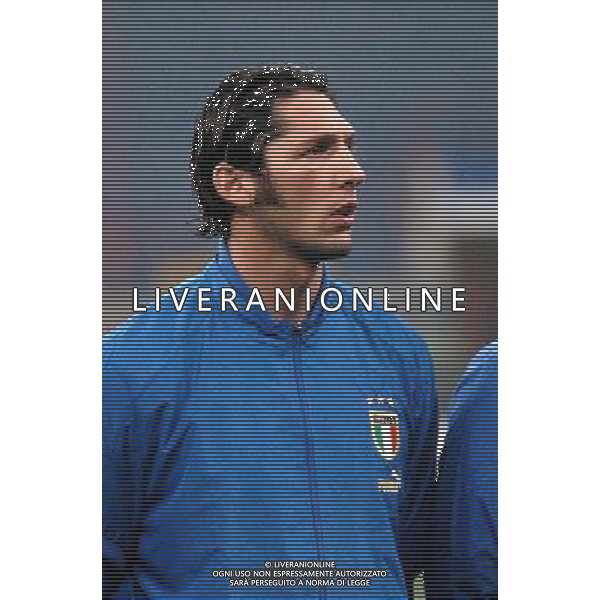 MILANO,26-03-05 DFP/FOTO GIORGIO RAVEZZANI ITALIA-SCOZIA: MARCO MATERAZZI AG ALDO LIVERANI S A S