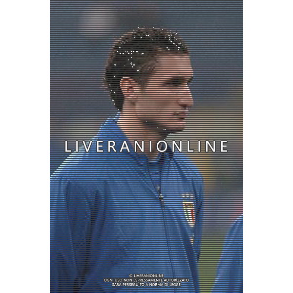 MILANO,26-03-05 DFP/FOTO GIORGIO RAVEZZANI ITALIA-SCOZIA: GIORGIO CHIELLINI AG ALDO LIVERANI S A S