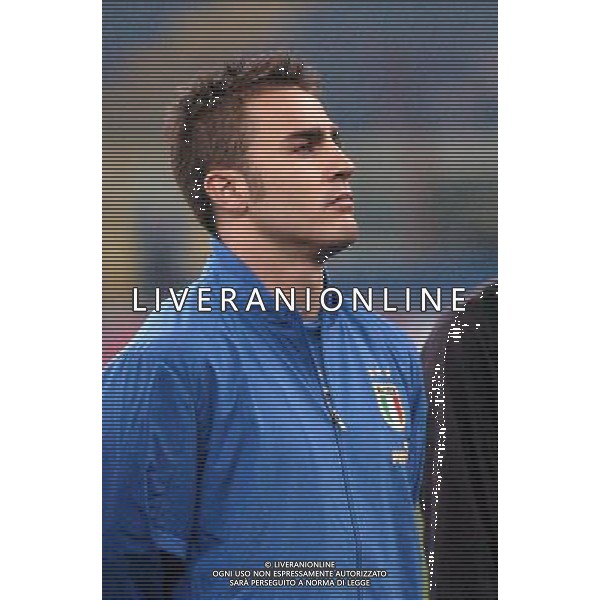 MILANO,26-03-05 DFP/FOTO GIORGIO RAVEZZANI ITALIA-SCOZIA: FABIO CANNAVARO AG ALDO LIVERANI S A S