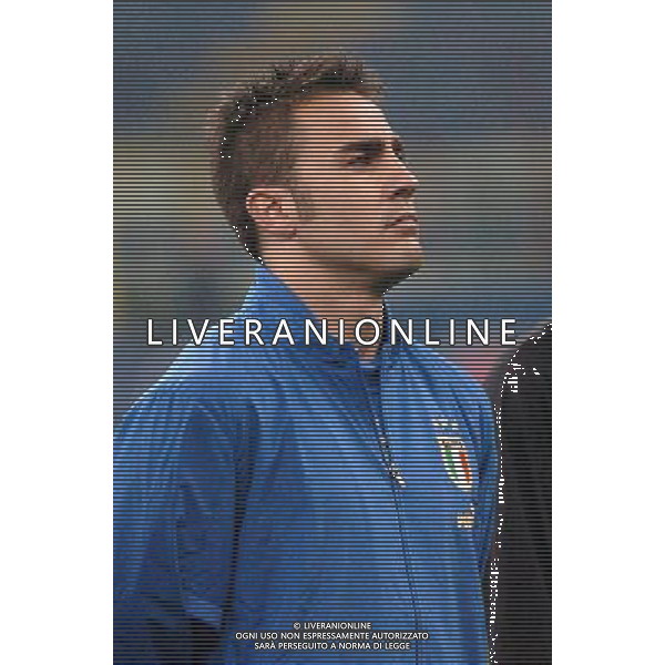 MILANO,26-03-05 DFP/FOTO GIORGIO RAVEZZANI ITALIA-SCOZIA: FABIO CANNAVARO AG ALDO LIVERANI S A S