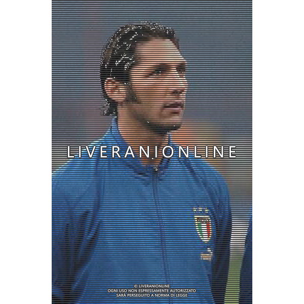 MILANO,26-03-05 DFP/FOTO GIORGIO RAVEZZANI ITALIA-SCOZIA: MARCO MATERAZZI AG ALDO LIVERANI S A S