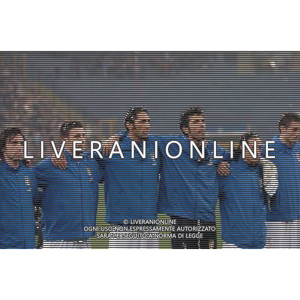 MILANO,26-03-05 DFP/FOTO GIORGIO RAVEZZANI ITALIA-SCOZIA: FORMAZIONE ITALIA AG ALDO LIVERANI S A S