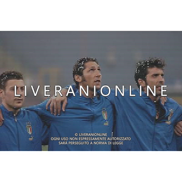 MILANO,26-03-05 DFP/FOTO GIORGIO RAVEZZANI ITALIA-SCOZIA: MARCO MATERAZZI AG ALDO LIVERANI S A S