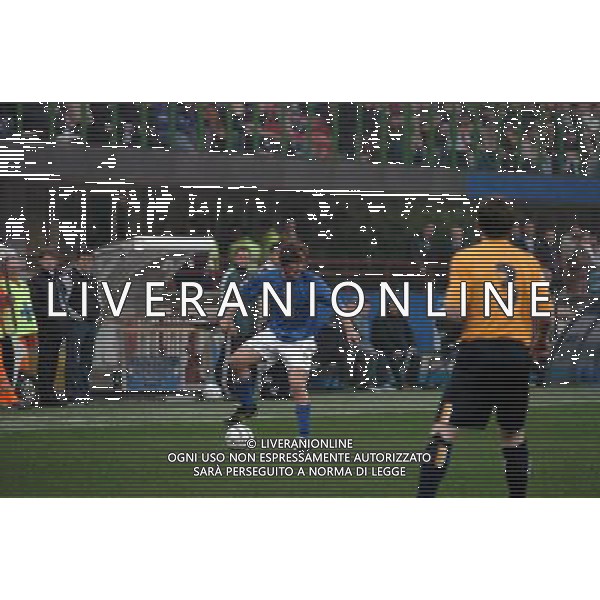 MILANO,26-03-05 DFP/FOTO GIORGIO RAVEZZANI ITALIA-SCOZIA: FRANCESCO TOTTI AG ALDO LIVERANI S A S