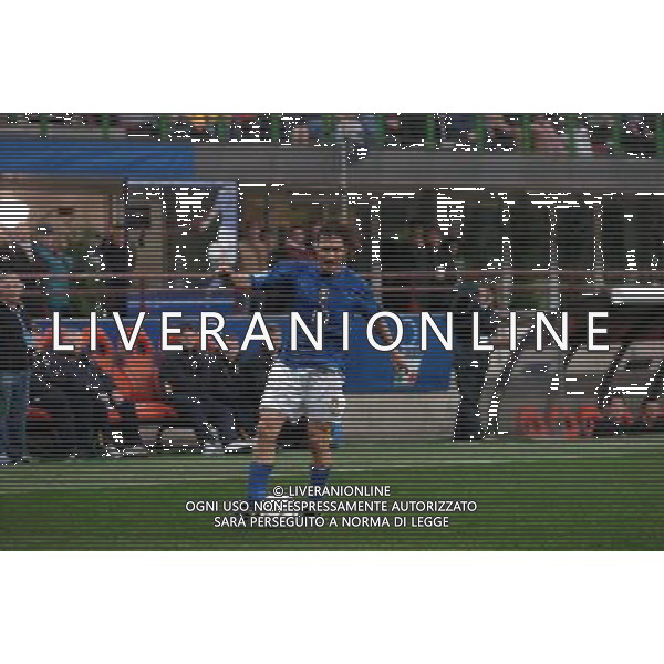 MILANO,26-03-05 DFP/FOTO GIORGIO RAVEZZANI ITALIA-SCOZIA: FRANCESCO TOTTI AG ALDO LIVERANI S A S 